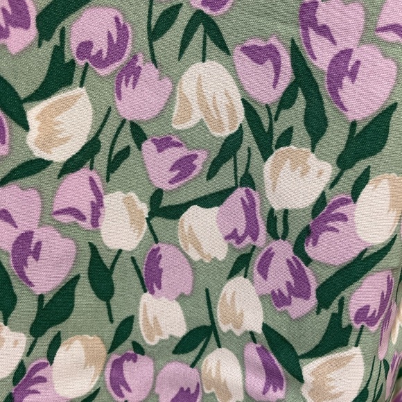 NWT STITCHDROP April Shower High Low Sleeveless Wrap Dress Criss-Cross Back Lrg - Picture 13 of 13